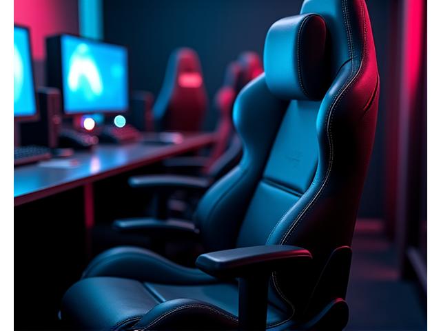 Siège de gaming ergonomique motorisé et ajustable