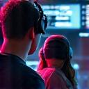 Coach VR avec un joueur eSport en plein entraînement